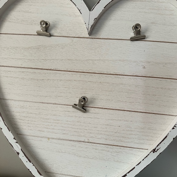 White heart shape photo/ picture frame new
Never used - Picture 2 of 6